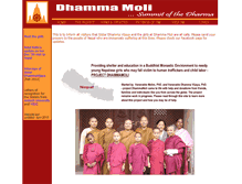 Tablet Screenshot of dhammamoli.org